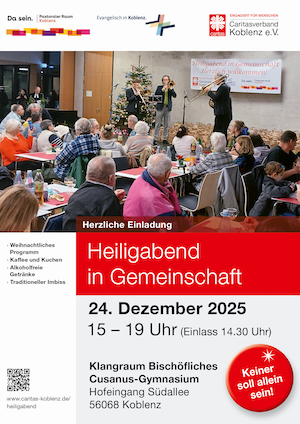 01 Plakat A3 Heiligabend in Gemeinschaft web