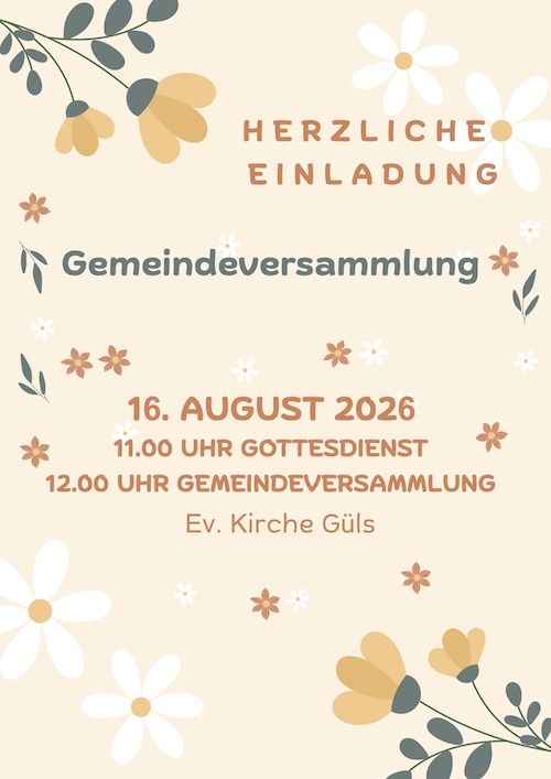 Gemeindeversammlung 26